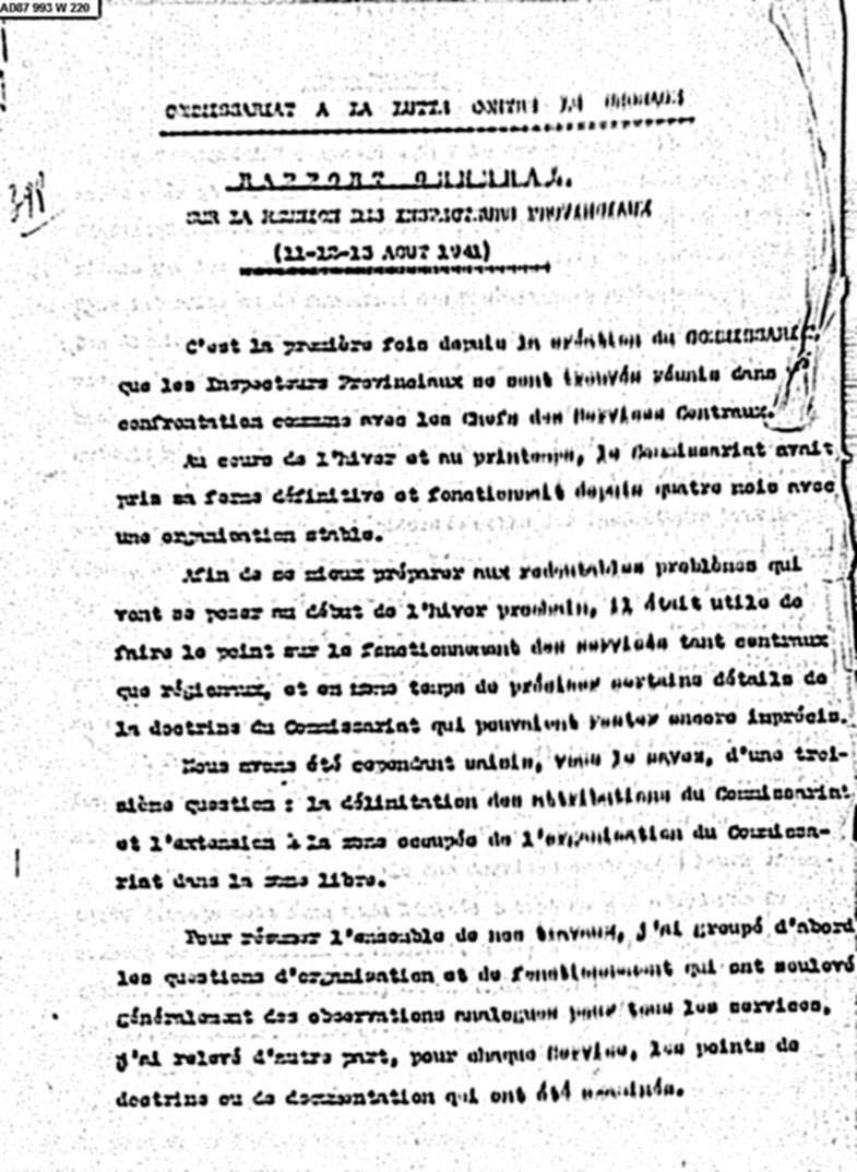 CLC-rapport-inspection-provinciaux-aout-1941
