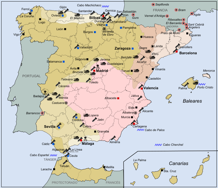 Spanish Civil War 1936-1938
